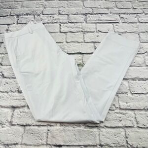 SWIMS Mens White Pants Size 34 Nylon Elastane Blend Casual Dress Pants